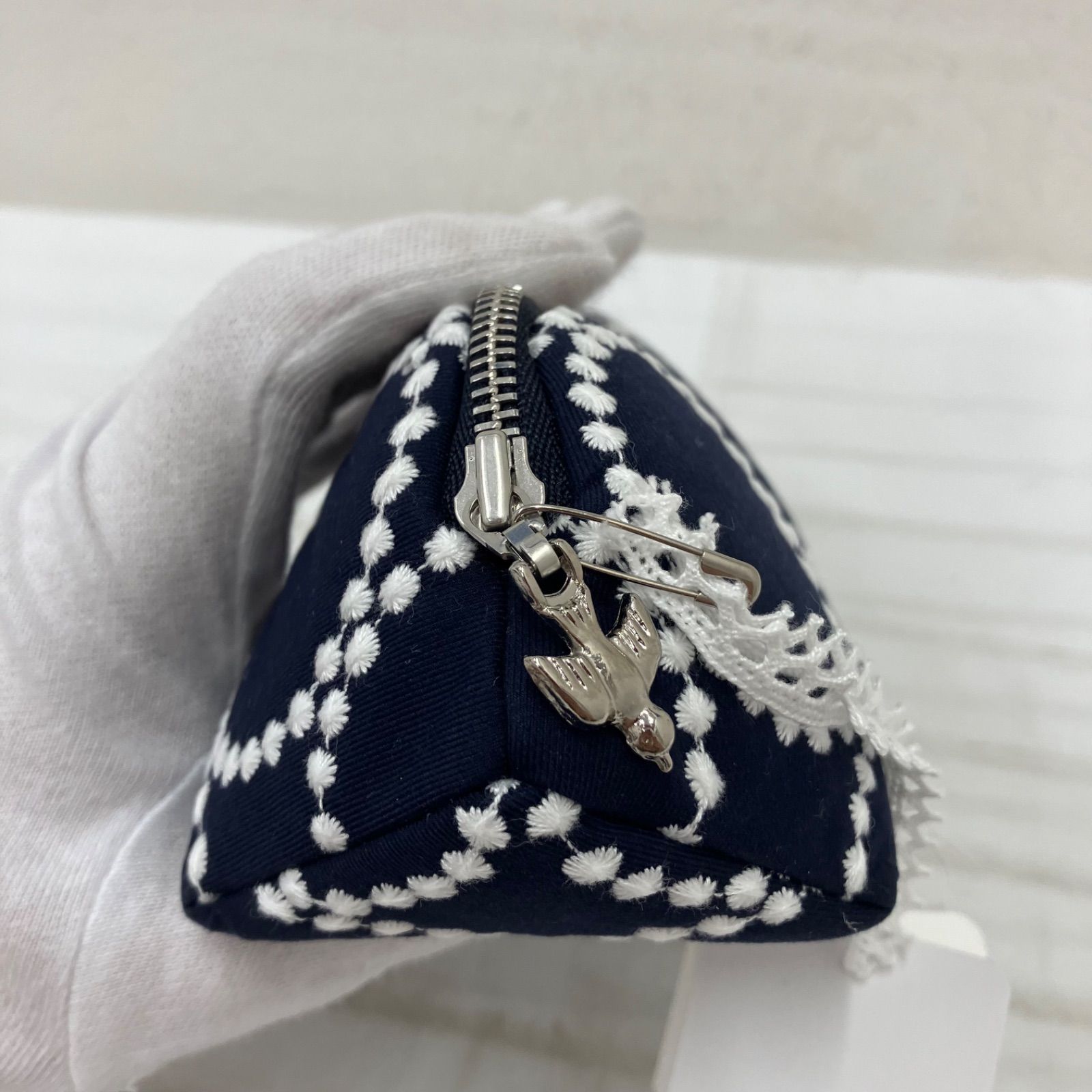 3367 【美品】 mina perhonen ミナペルホネン タグ付き ポーチ