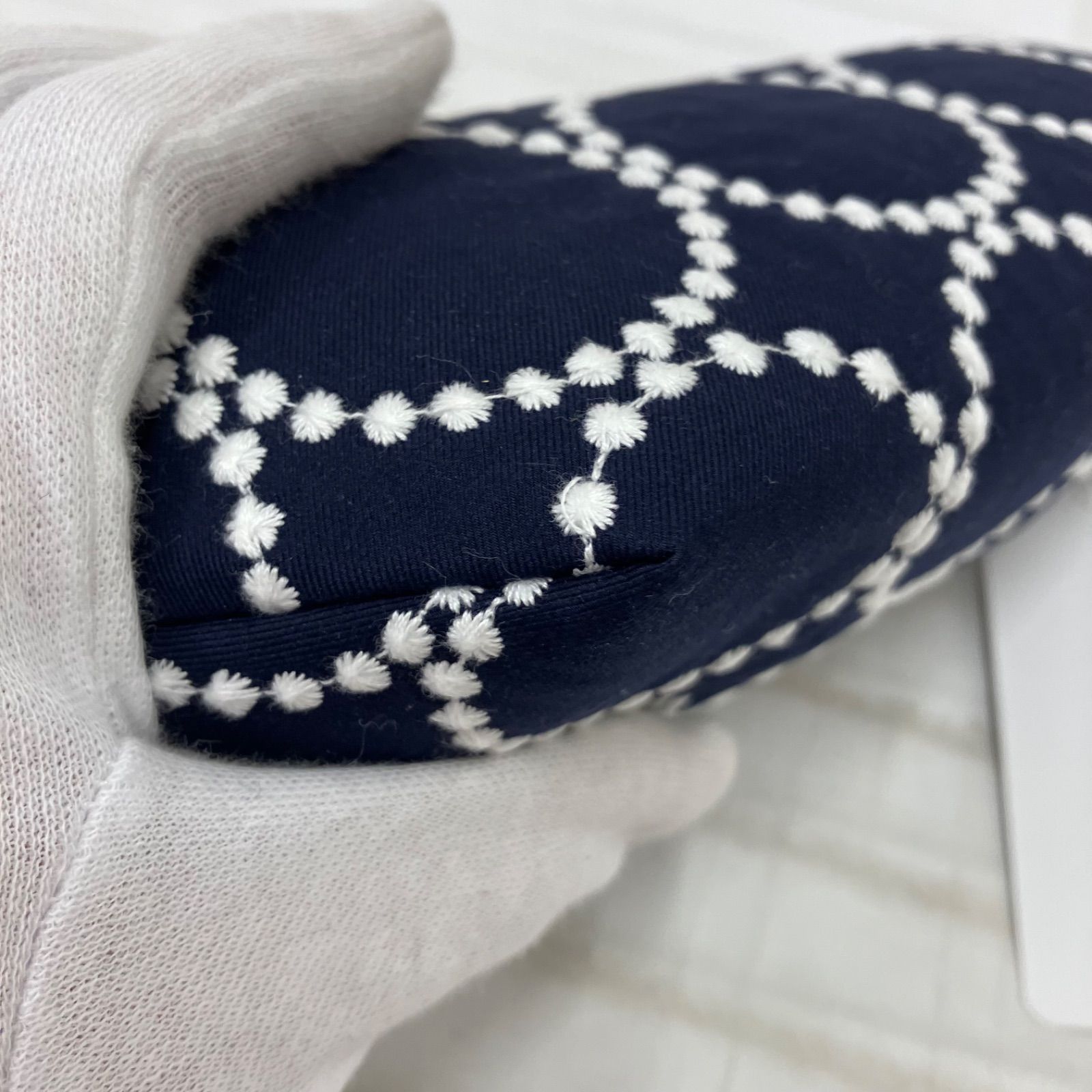 3367 【美品】 mina perhonen ミナペルホネン タグ付き ポーチ