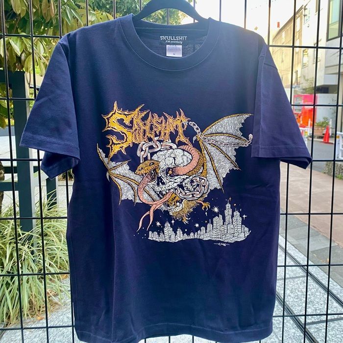 SKULLSHIT スカルシット「30TH “START FROM END” TEE」半袖Tシャツ