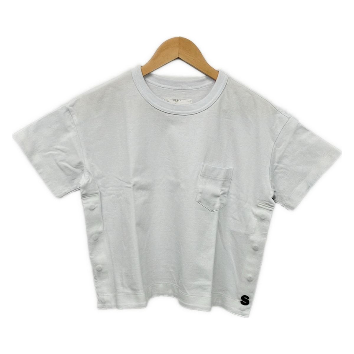 こ*ん様 sacai SCW-241 ホワイト Tシャツ サイズ1 Sacai(サカイ) 半袖Tシャツ サイズ1 S レディース美品 - SCW-241 白