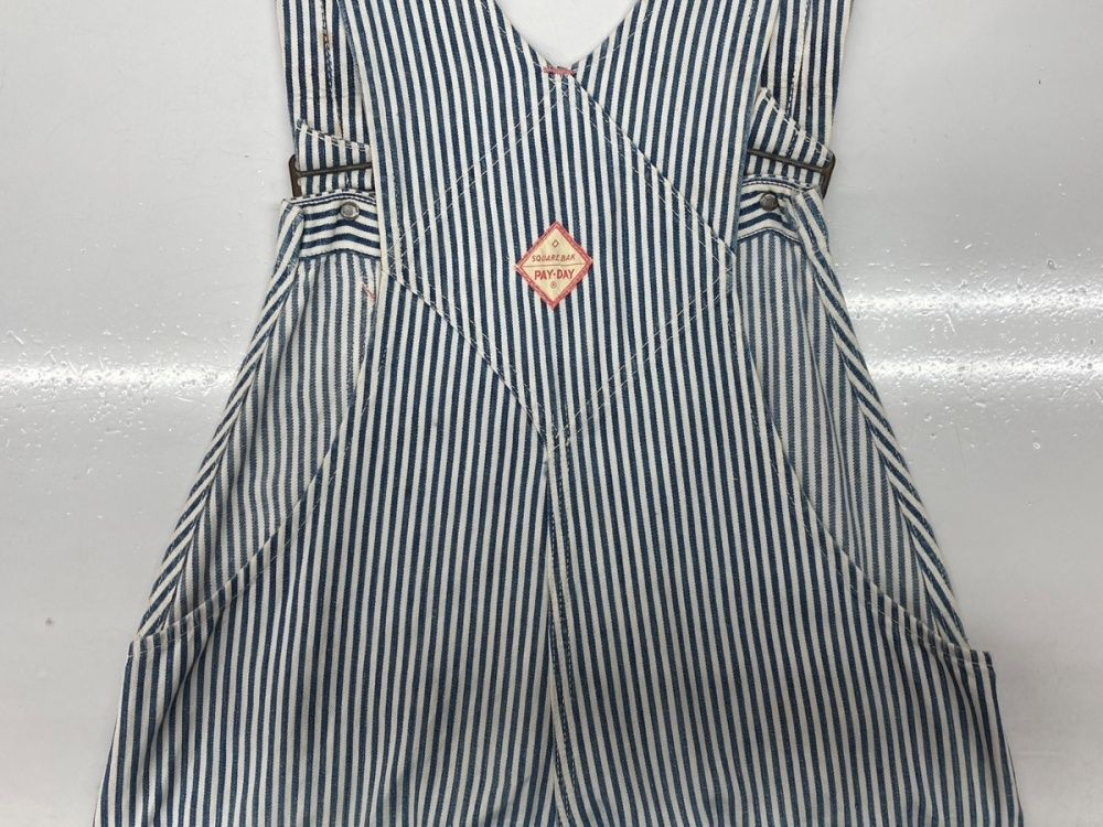 ペイデイ PAYDAY 50s Hickory Overalls ヒッコリー オーバーオール