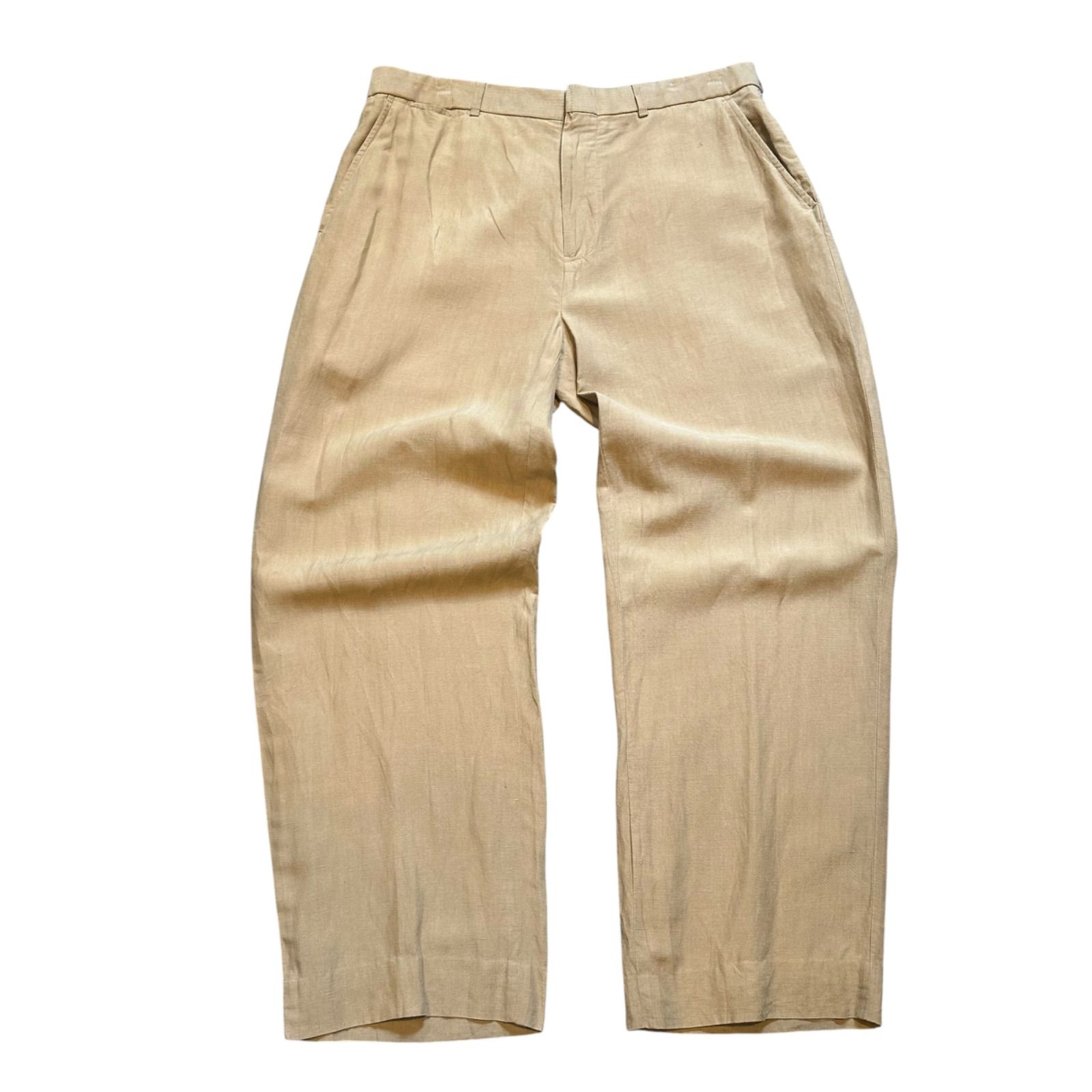 Polo By Ralph Lauren silk linen slacks 　ポロバイラルフローレン　シルク　リネン　スラックス