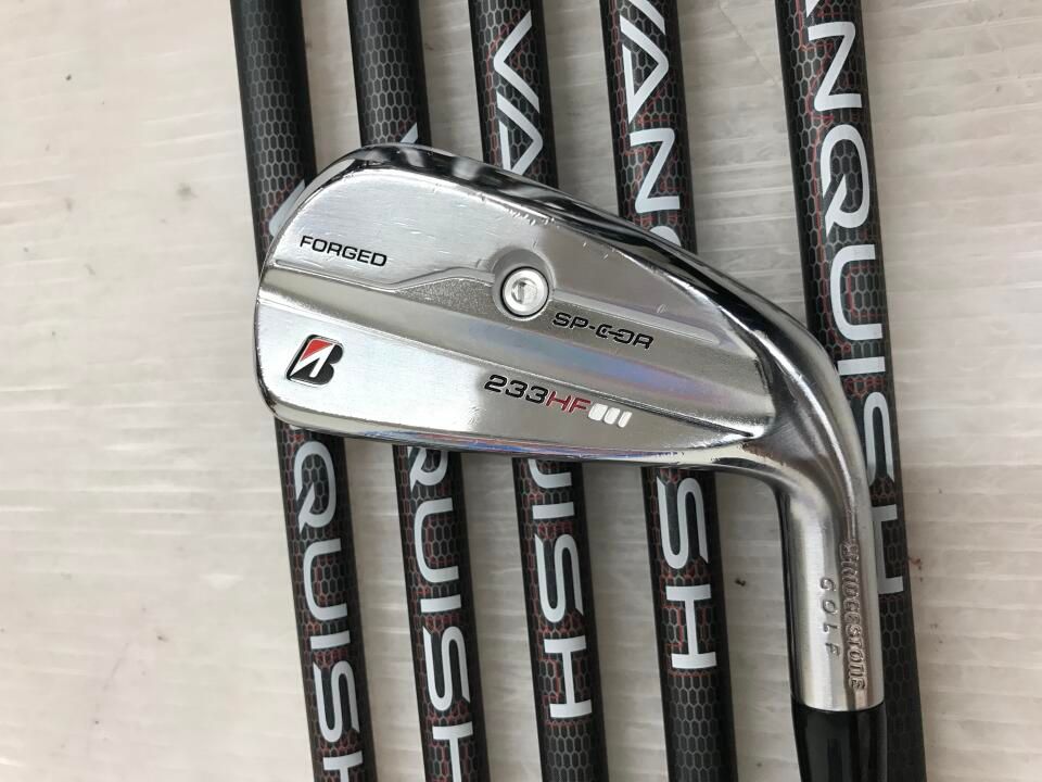 ブリヂストン 233HF VANQUISH BS50i Sフレックス アイアンセット 中古