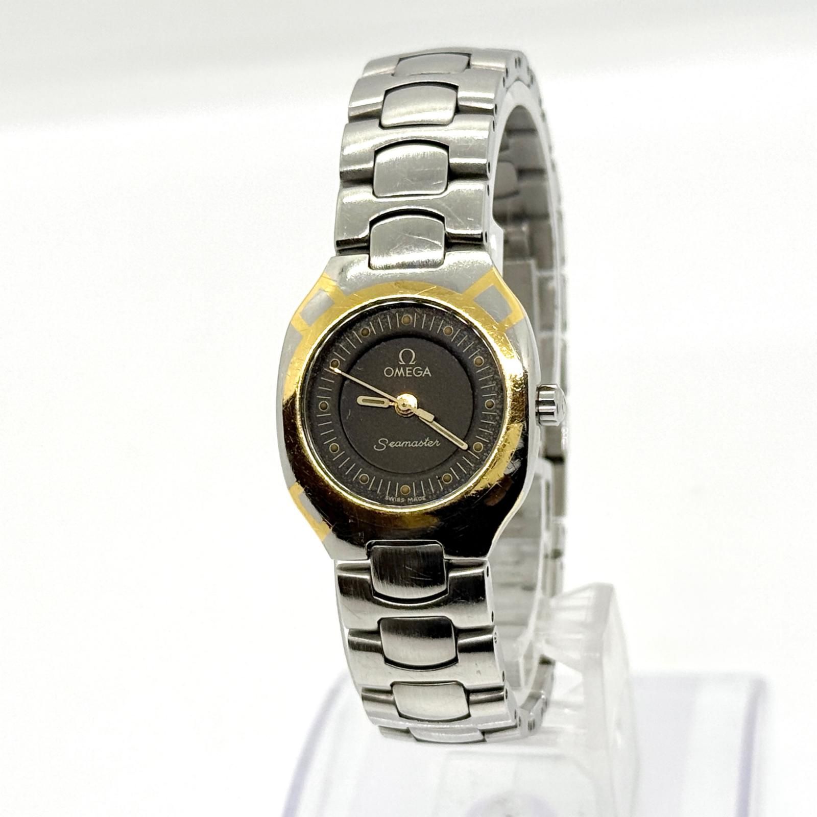 OMEGA オメガ SEAMASTER シーマスター ポラリス グレー QZ レディース