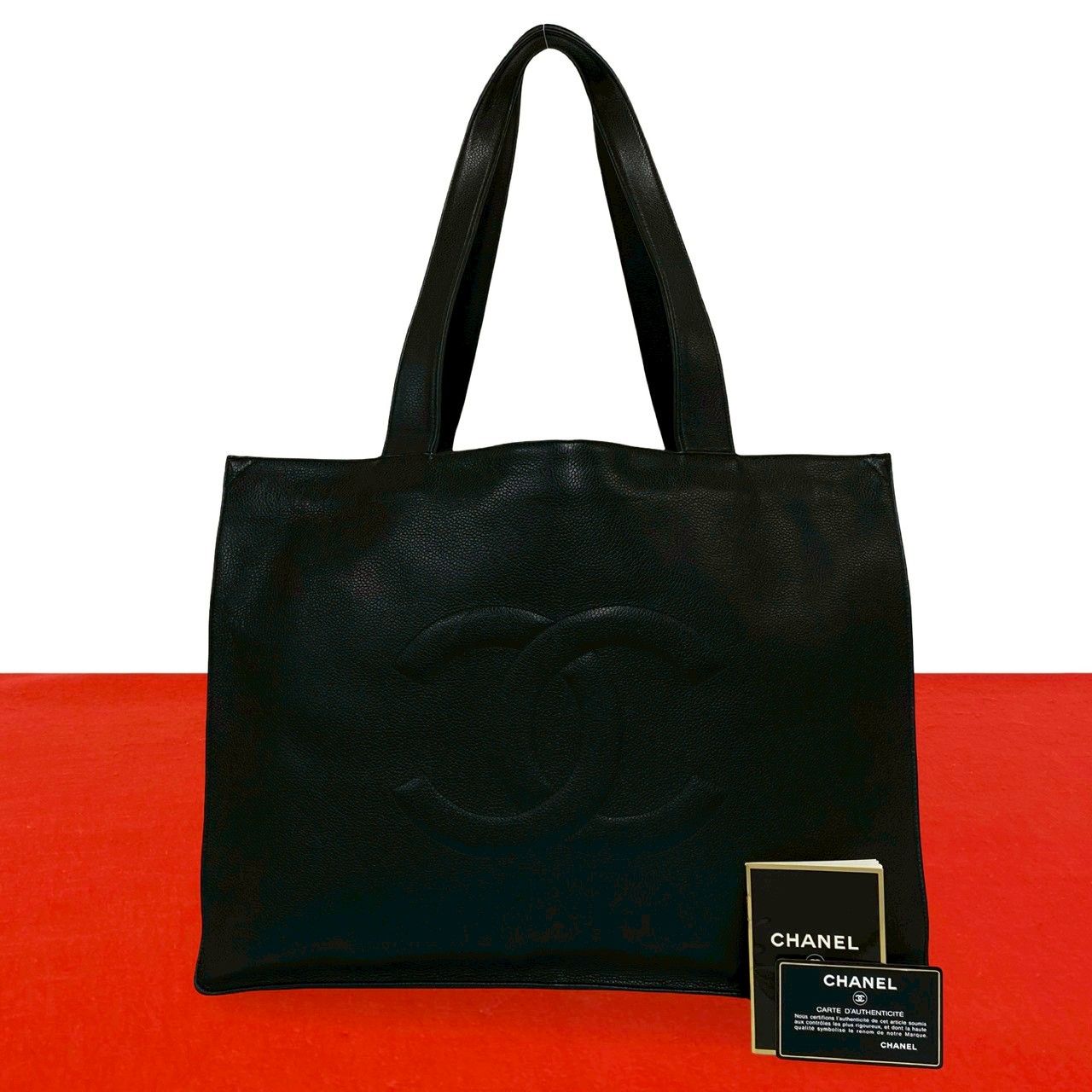 極 美品 カード シール有 4番台 CHANEL シャネル ココマーク キャビア