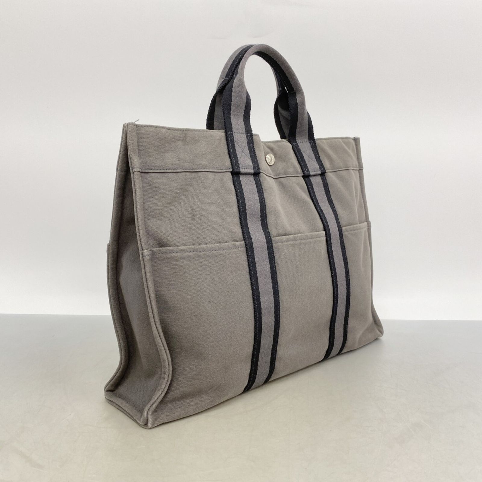 エルメス(Hermes) エルメス トートバッグ フールトゥMM キャンバス