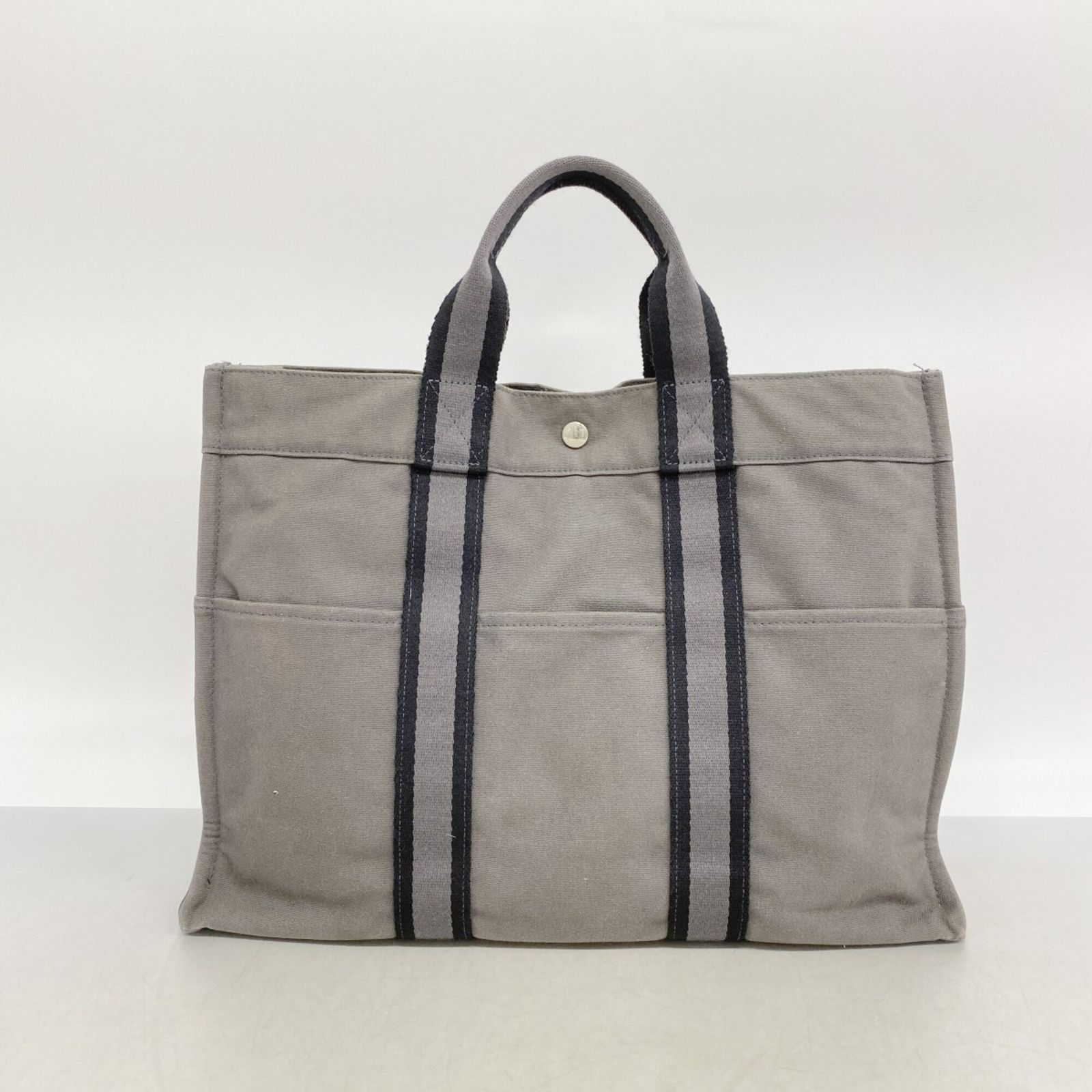 エルメス(Hermes) エルメス トートバッグ フールトゥMM キャンバス
