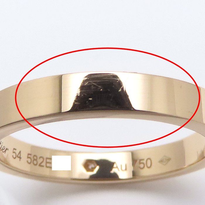 専用⭐︎カルティエ エングレーブドリング CARTIER カルティエ エングレーブド リング 指輪 1Pダイヤモンド #54