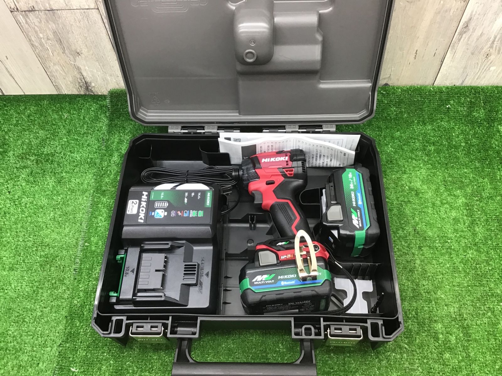 【未使用品(店頭展示品)】ハイコーキ(HIKOKI ※旧:日立工機) コードレスインパクトドライバ スコーピオンレッド WH36DD(2XHRSZ)▲アクトツール富山店▲SC
