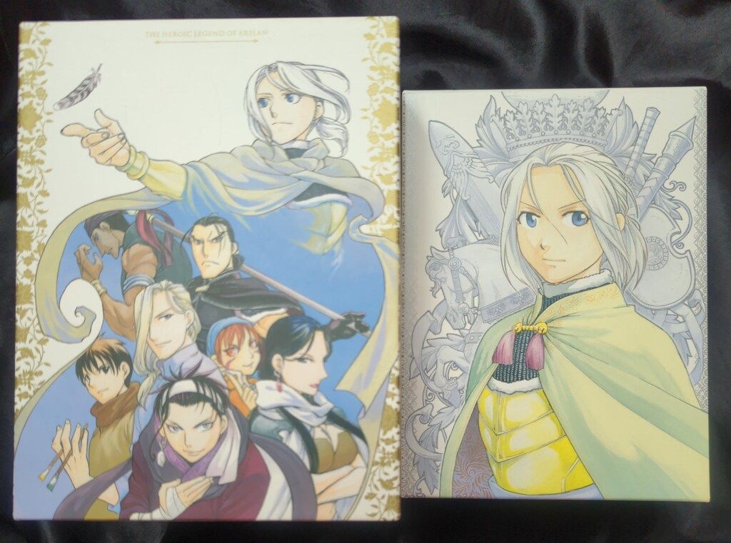 アニメBlu-ray ※難あり）アルスラーン戦記 一期+風塵乱舞 全12巻