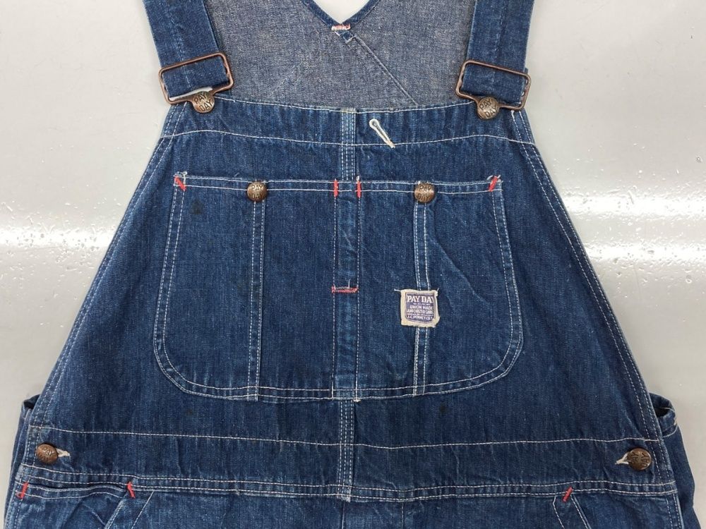 ペイデイ PAYDAY 50s Denim Overalls デニム オーバーオール ボタン