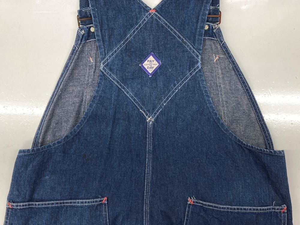 ペイデイ PAYDAY 50s Denim Overalls デニム オーバーオール ボタン