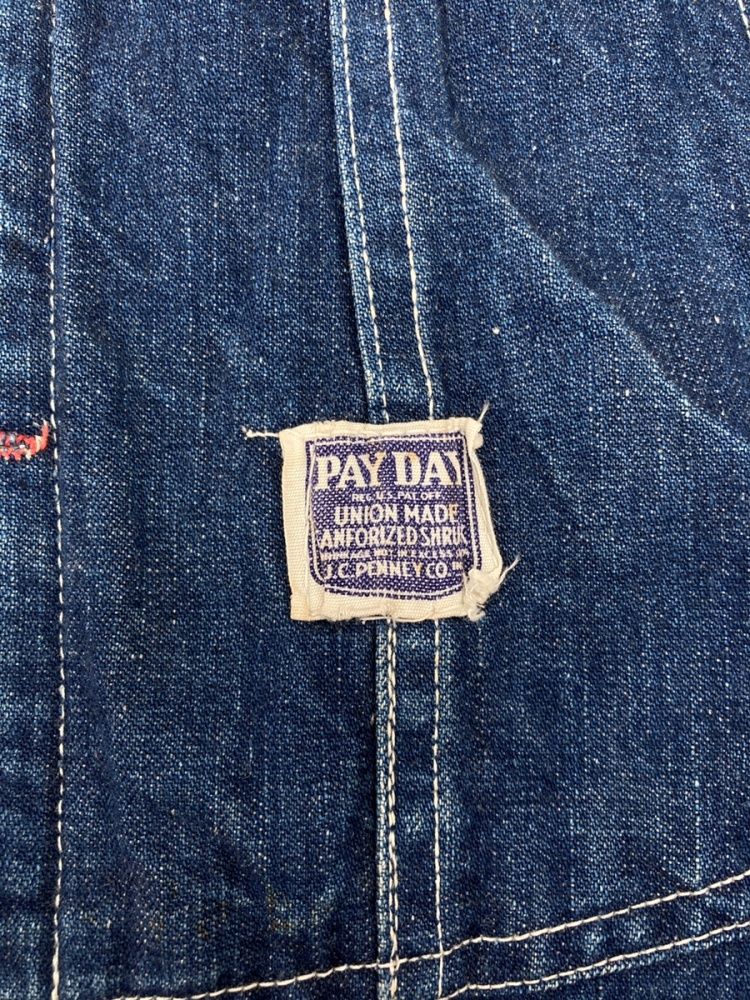 ペイデイ PAYDAY 50s Denim Overalls デニム オーバーオール ボタン