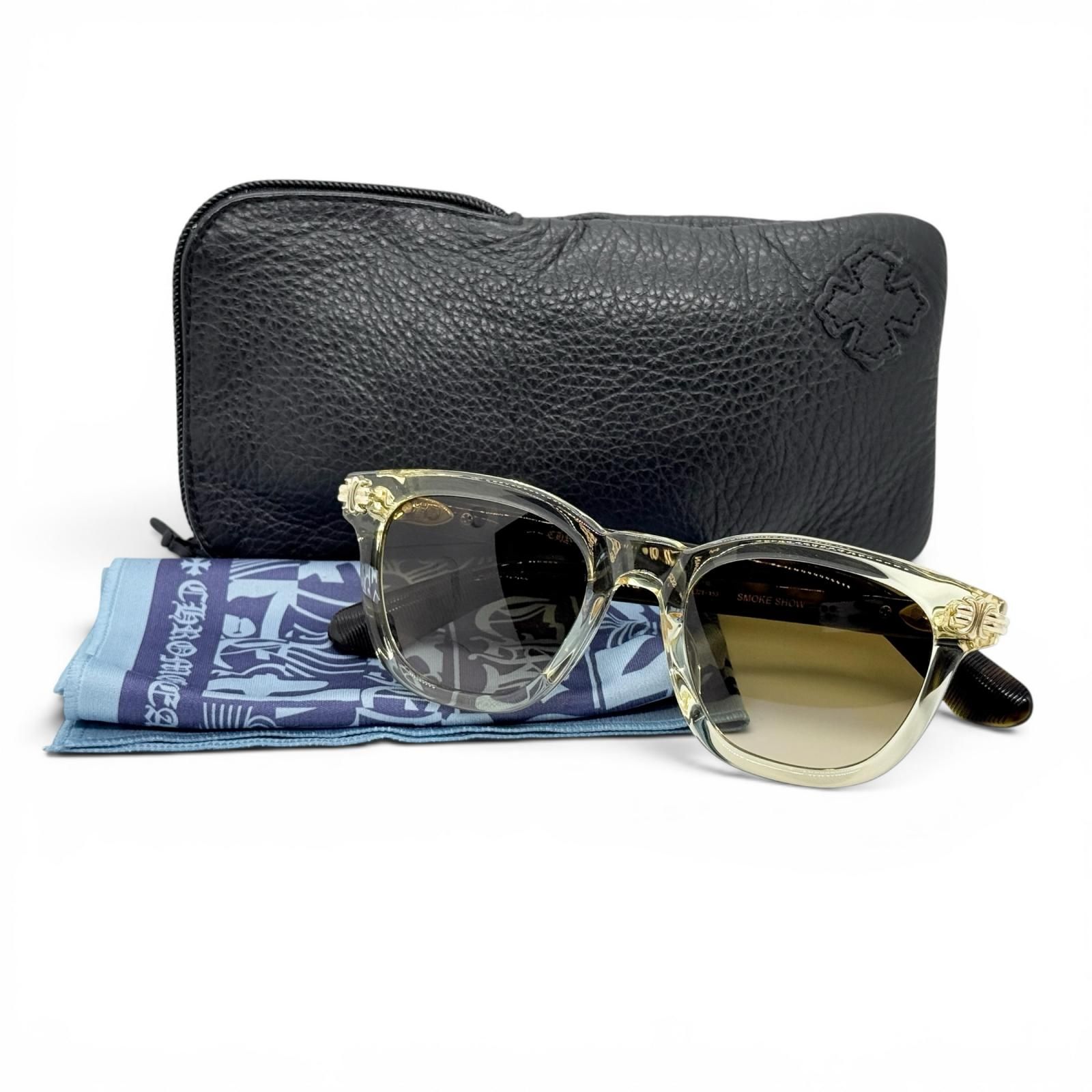 CHROME HEARTS クロムハーツ SMOKE SHOW サングラス 52□21-153 メンズ