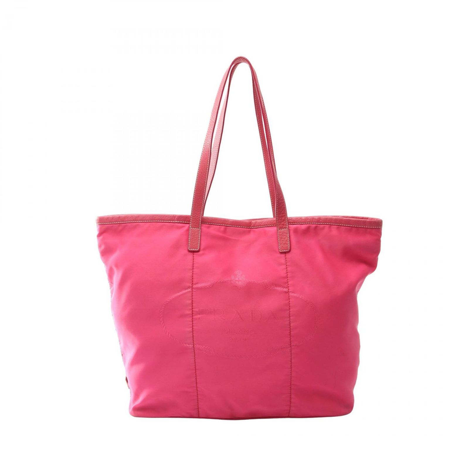 PRADA プラダ NYLON JACQUARD トートバッグ