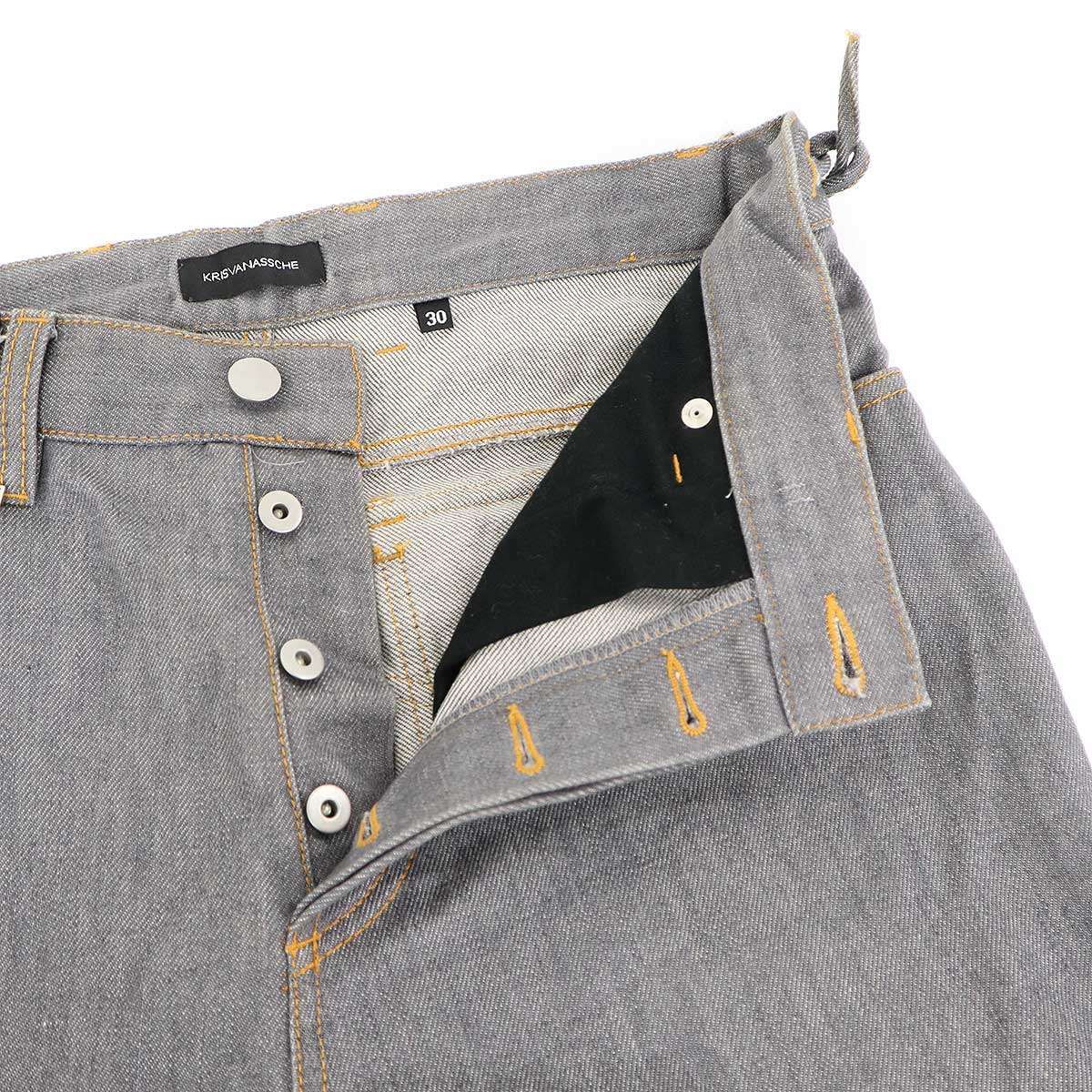 KRIS VAN ASSCHE クリスヴァンアッシュ 2008SS デニムカーゴパンツ