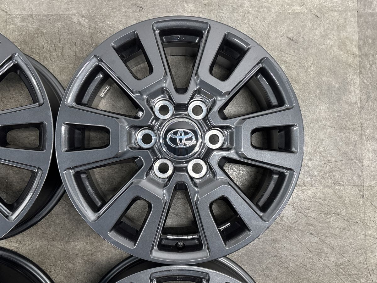 新車外し 美品】トヨタ ランドクルーザー250 VX 純正 18in 7.5J +60