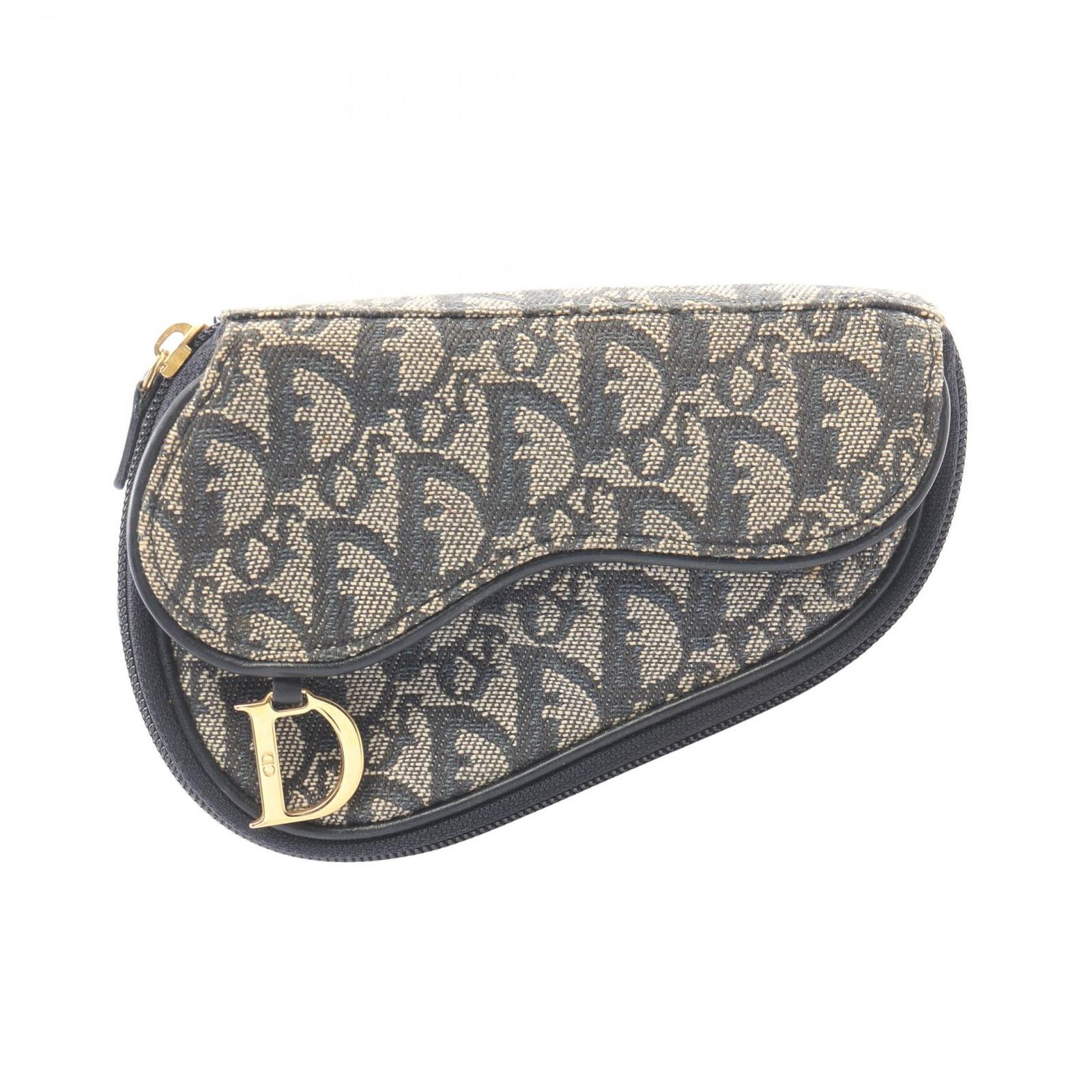お値下げ　クリスチャンディオール サドル ポーチ トロッター Christian Dior クリスチャンディオール トロッター サドル ポーチ