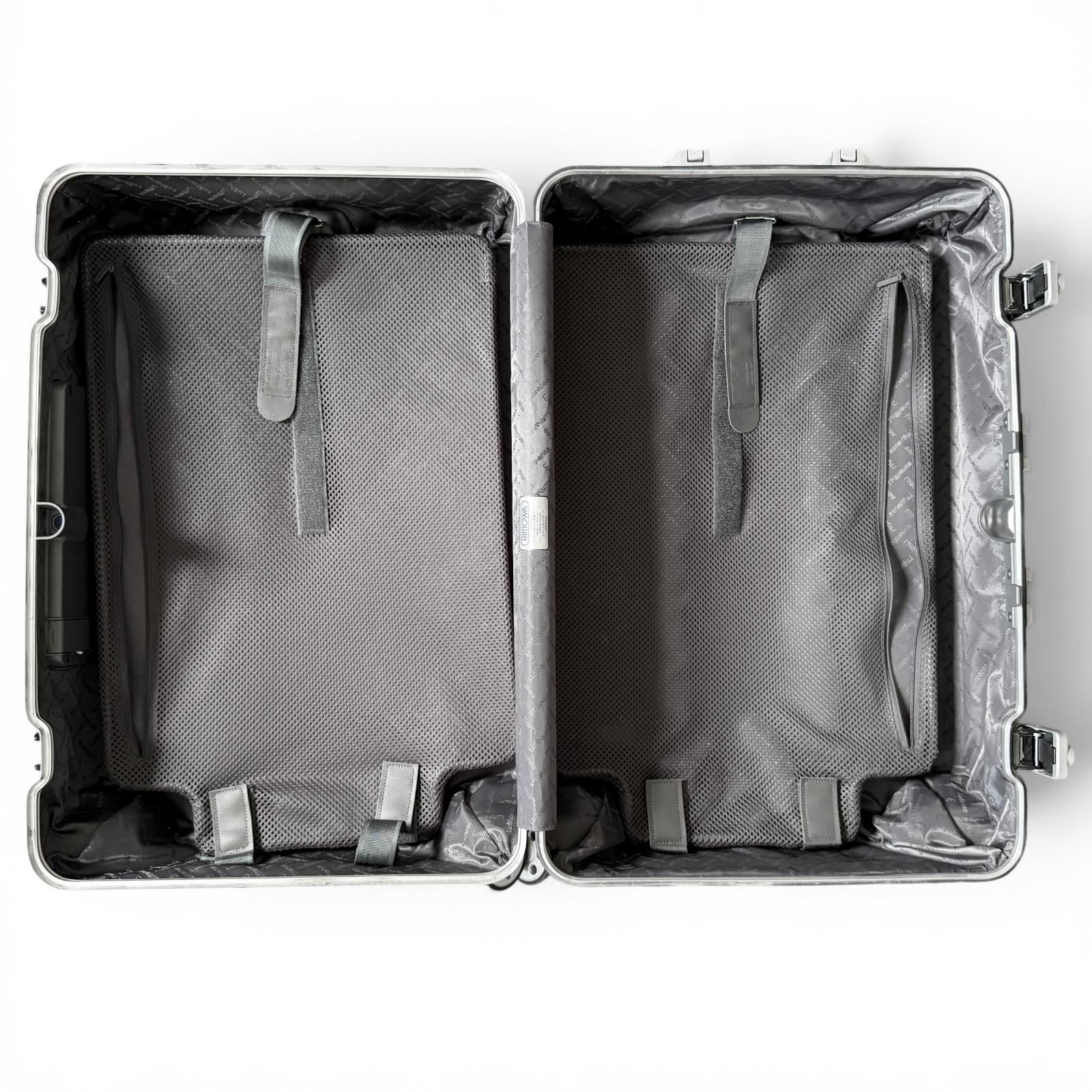 RIMOWA リモワ ルフトハンザ スーツ ケース アルミニウム 電子タグ 84L