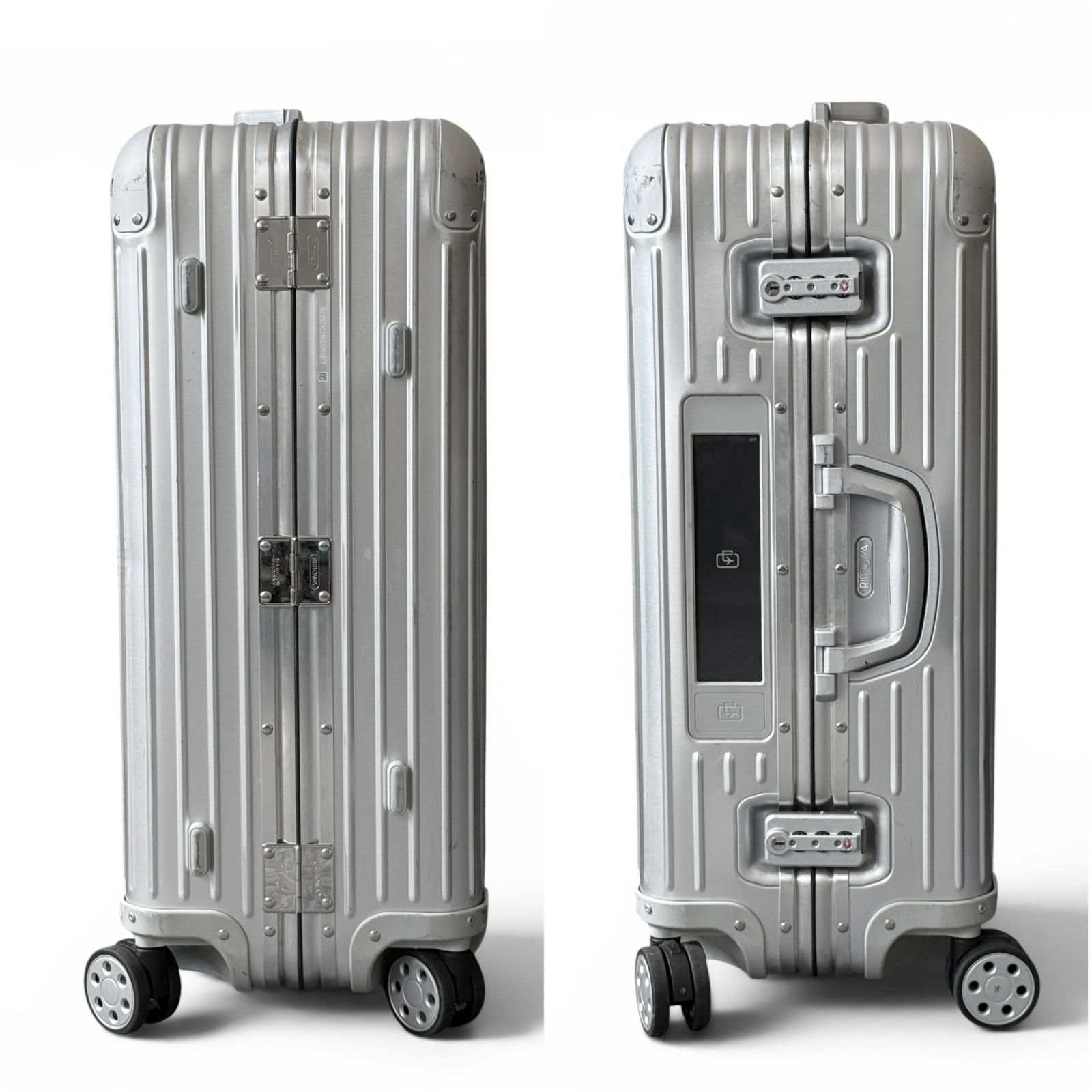 RIMOWA リモワ ルフトハンザ スーツ ケース アルミニウム 電子タグ 84L