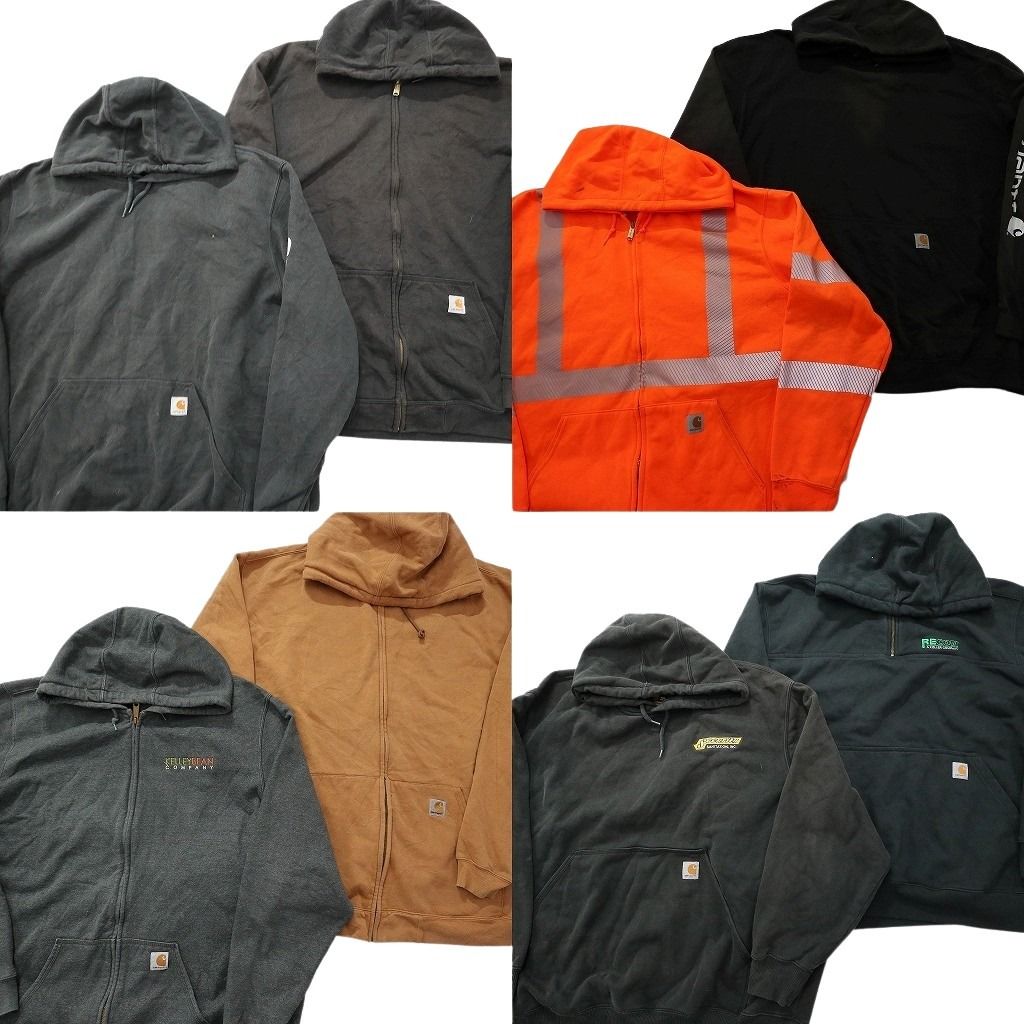 古着卸 まとめ売り カーハート スウェット 8枚セット ( メンズ 3XL
