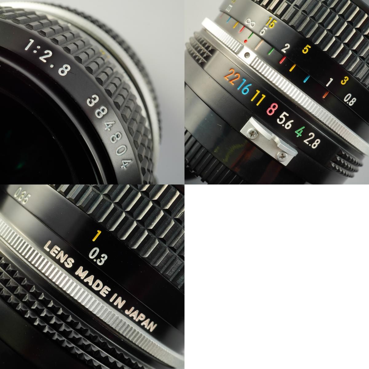 Serviced】 Nikon ニコン 非Ai Nikkor 28mm F/2.8 単焦点レンズ - メルカリ
