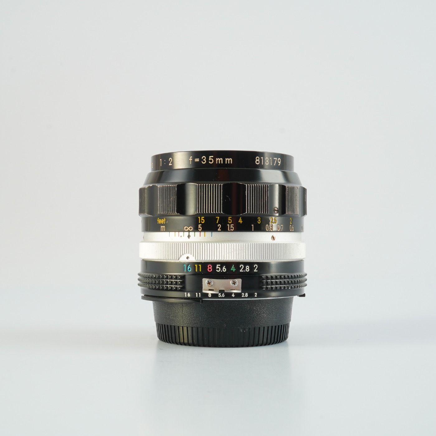Serviced】 Nikon ニコン Ai改 Nikkor-O Auto 35mm F/2 単焦点レンズ