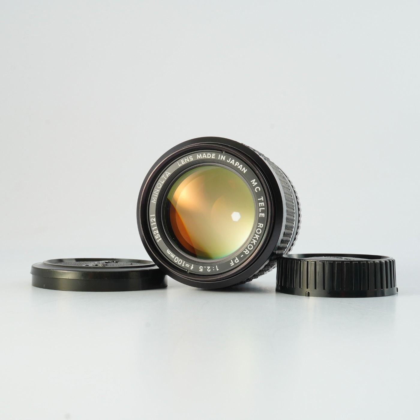 Serviced】 MINOLTA ミノルタ MC TELE ROKKOR PF 100mm F/2.5 単焦点
