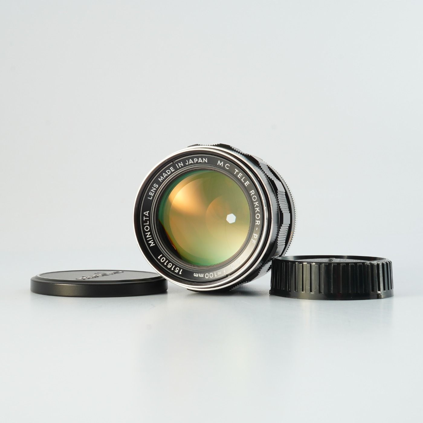 Serviced】 MINOLTA ミノルタ MC TELE ROKKOR PF 100mm F/2.5 単焦点