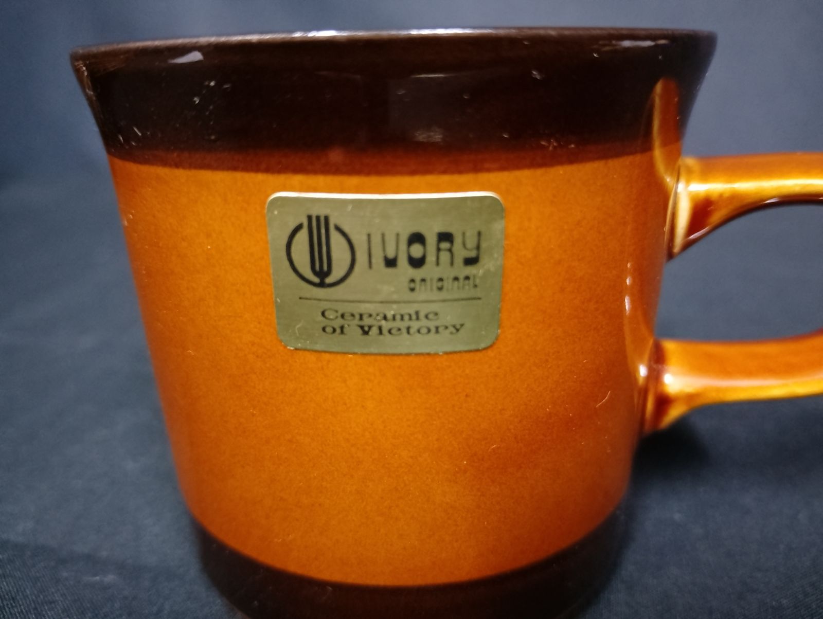 V063 IVORY ORIGINAL コーヒーカップ ソーサー 10客セット 昭和レトロ