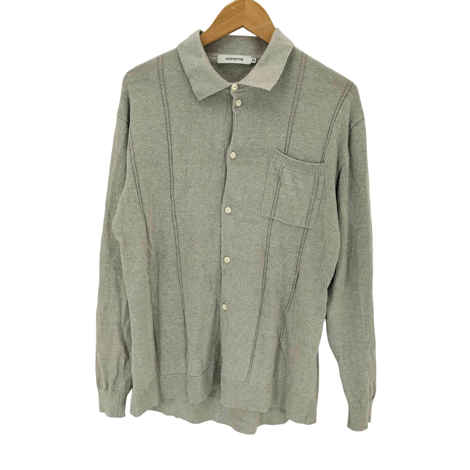 ノンネイティブ nonnative 25SS POLO CARDIGAN メンズ JPN：0