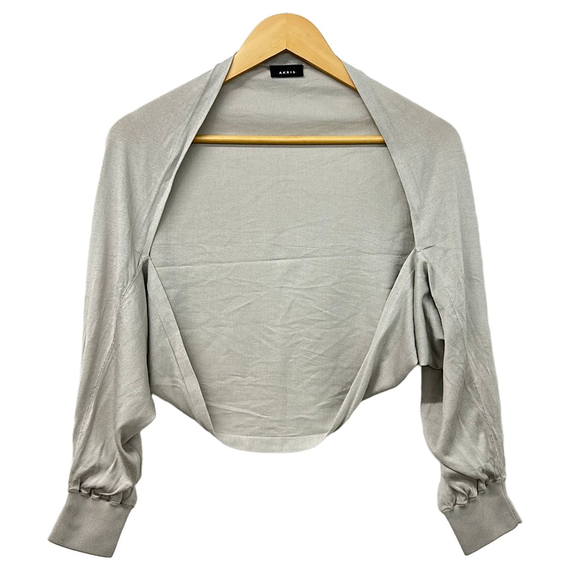 AKRIS(アクリス) カーディガン サイズIT：40 レディース美品 - ライト