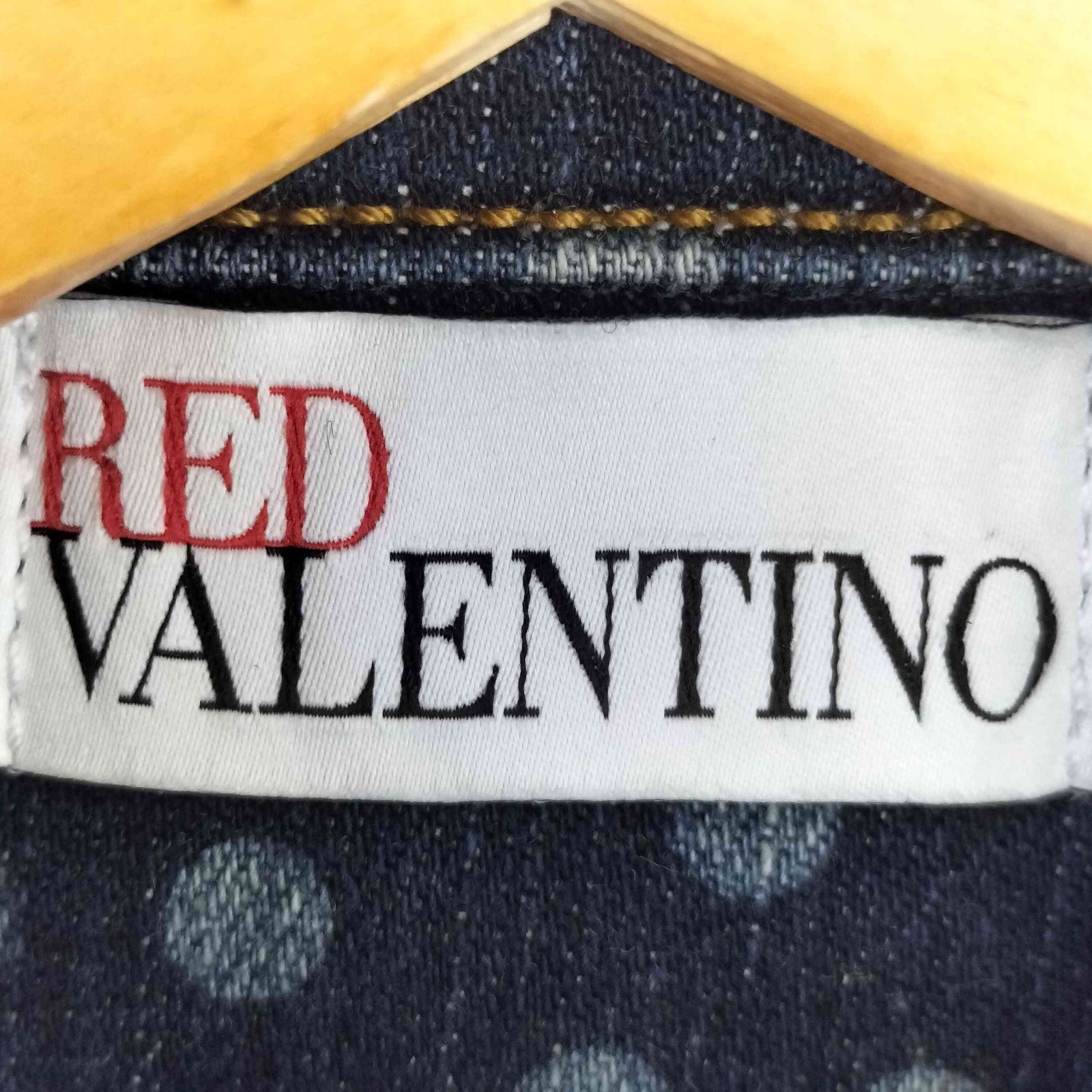 レッドヴァレンティノ RED VALENTINO ドット スナップボタン フリル