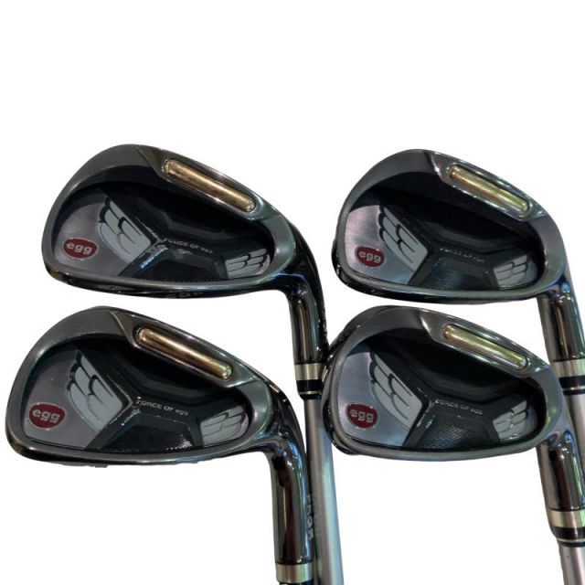 【中古】 プロギア egg(2013) 4S レディース アイアンセット IR NS PRO FORCE OF egg (フレックスL) レディース 女性用 右利き 右用 Cランク ゴルフクラブ
