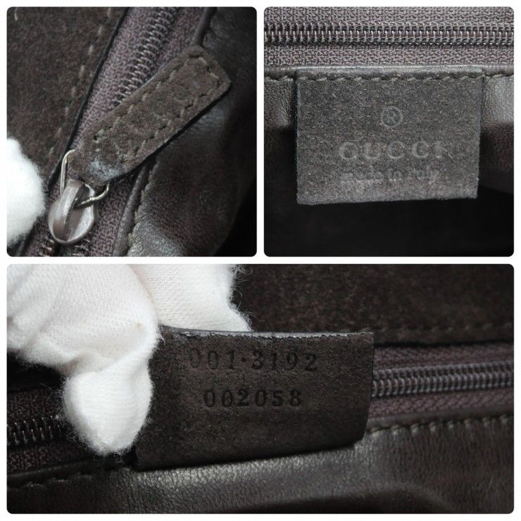 GUCCI（グッチ）スエード ワンショルダーバッグ ヴィンテージ ブラウン