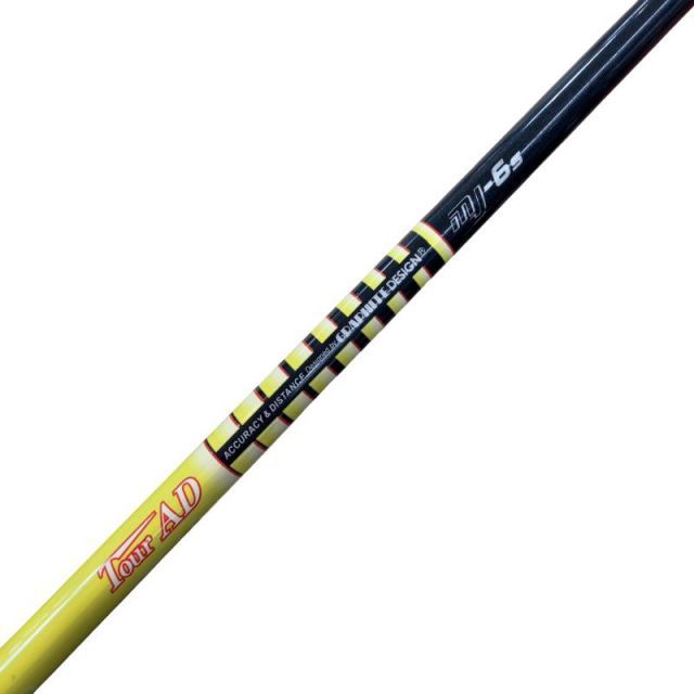 【中古】 テーラーメイドスリーブ付き(R11系) グラファイトデザインドライバー用 シャフト Tour AD MJ-6 (フレックスS)Bランク ゴルフクラブ