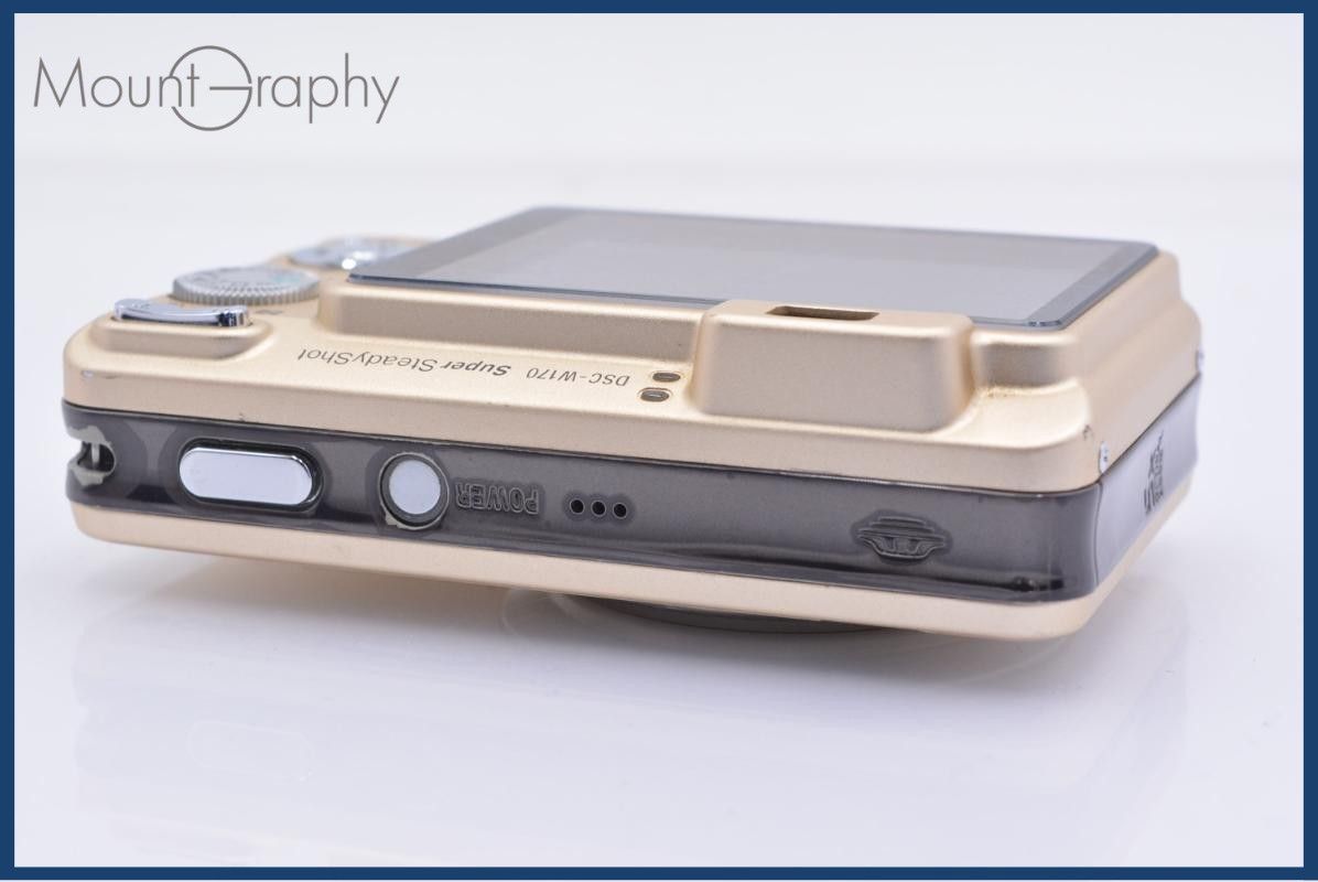 動作保証】 ソニー SONY Cyber-shot DSC-W170 バッテリー、充電器付属