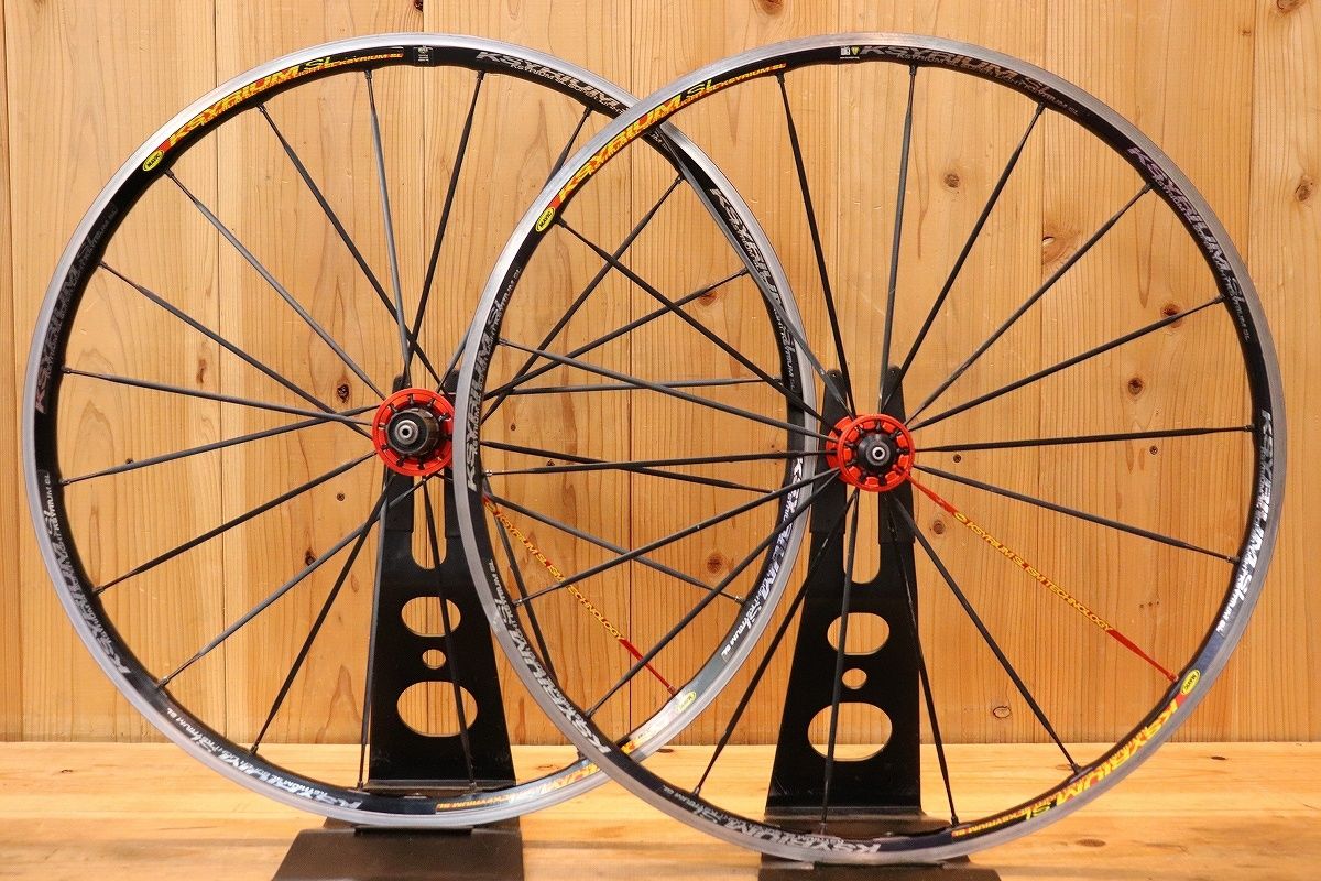 mavic マヴィック ksyrium キシリウム SLクリンチャー　ホイール マヴィック MAVIC キシリウム KSYRIUM SL SUPERLIGHT アルミ