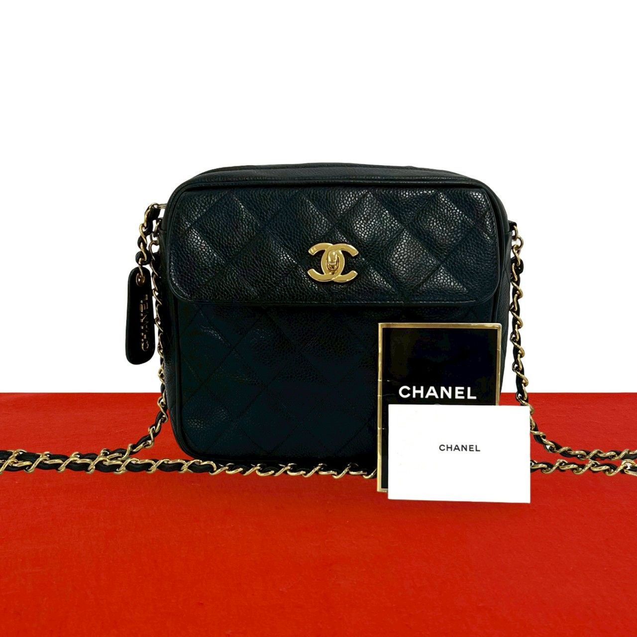 極 美品 シール有り 3番台 CHANEL シャネル ヴィンテージ マトラッセ