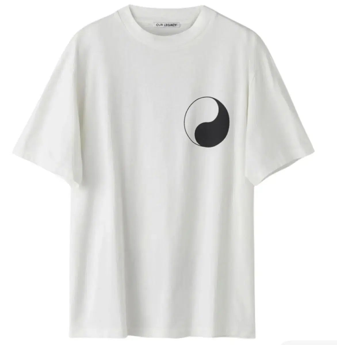 XXL OUR LEGACY アワーレガシー ワークショップ ボックス Tシャツ 음양 白