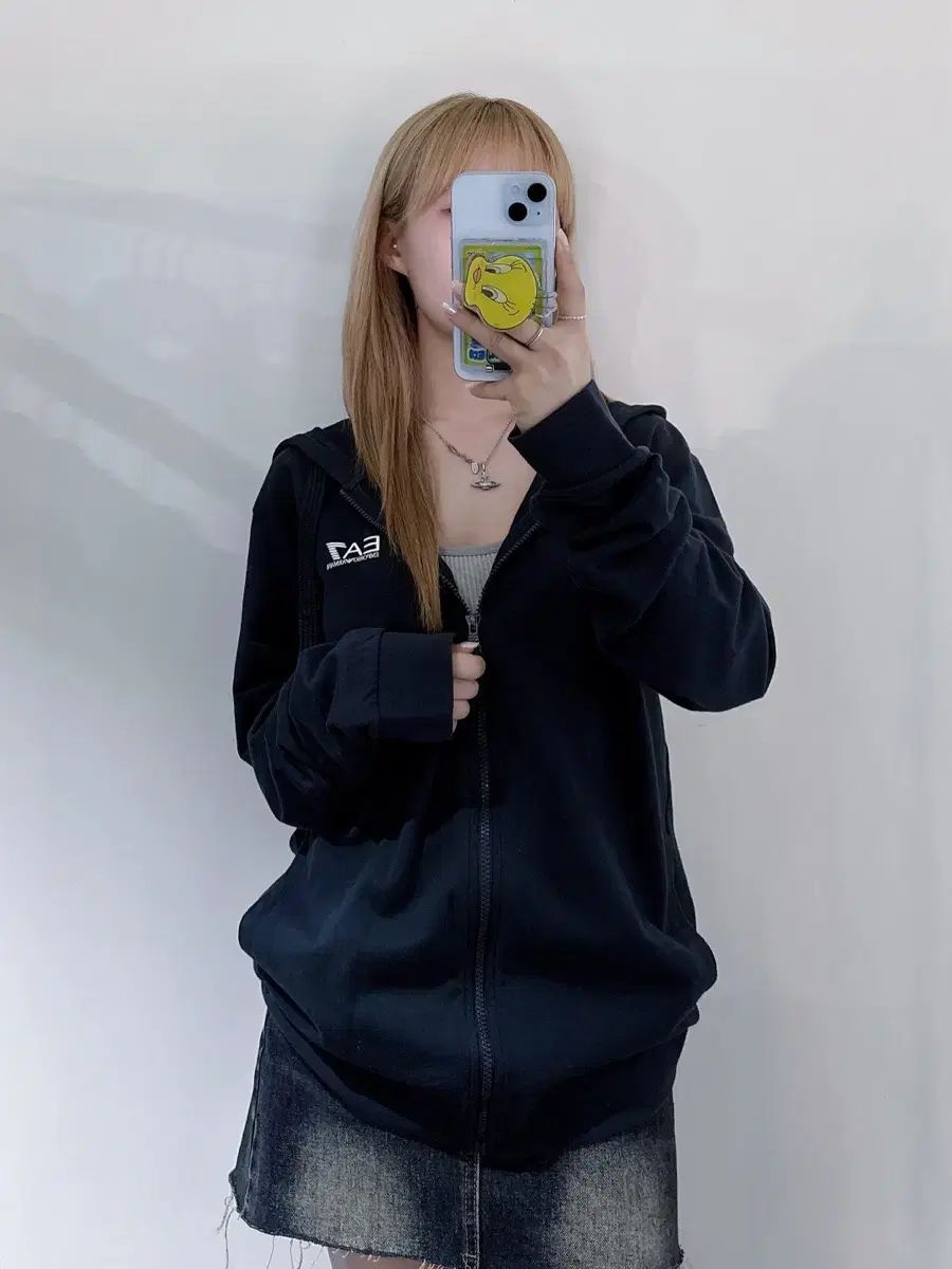 ARMANI アルマーニ ブラック ジップアップ