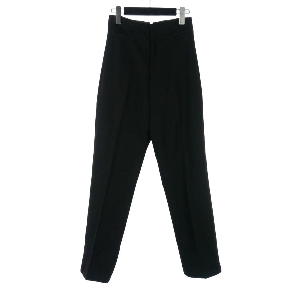 ヨウジヤマモト　+NOIR ノアール　パンツ ヨウジヤマモトノアール YOHJI YAMAMOTO NOIR スラックス テーパード