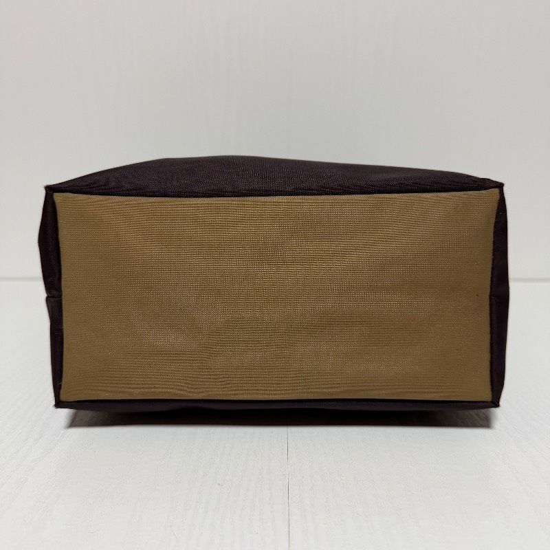 Herve Chapelier エルベシャプリエ トートバッグ ブラウン ナイロン
