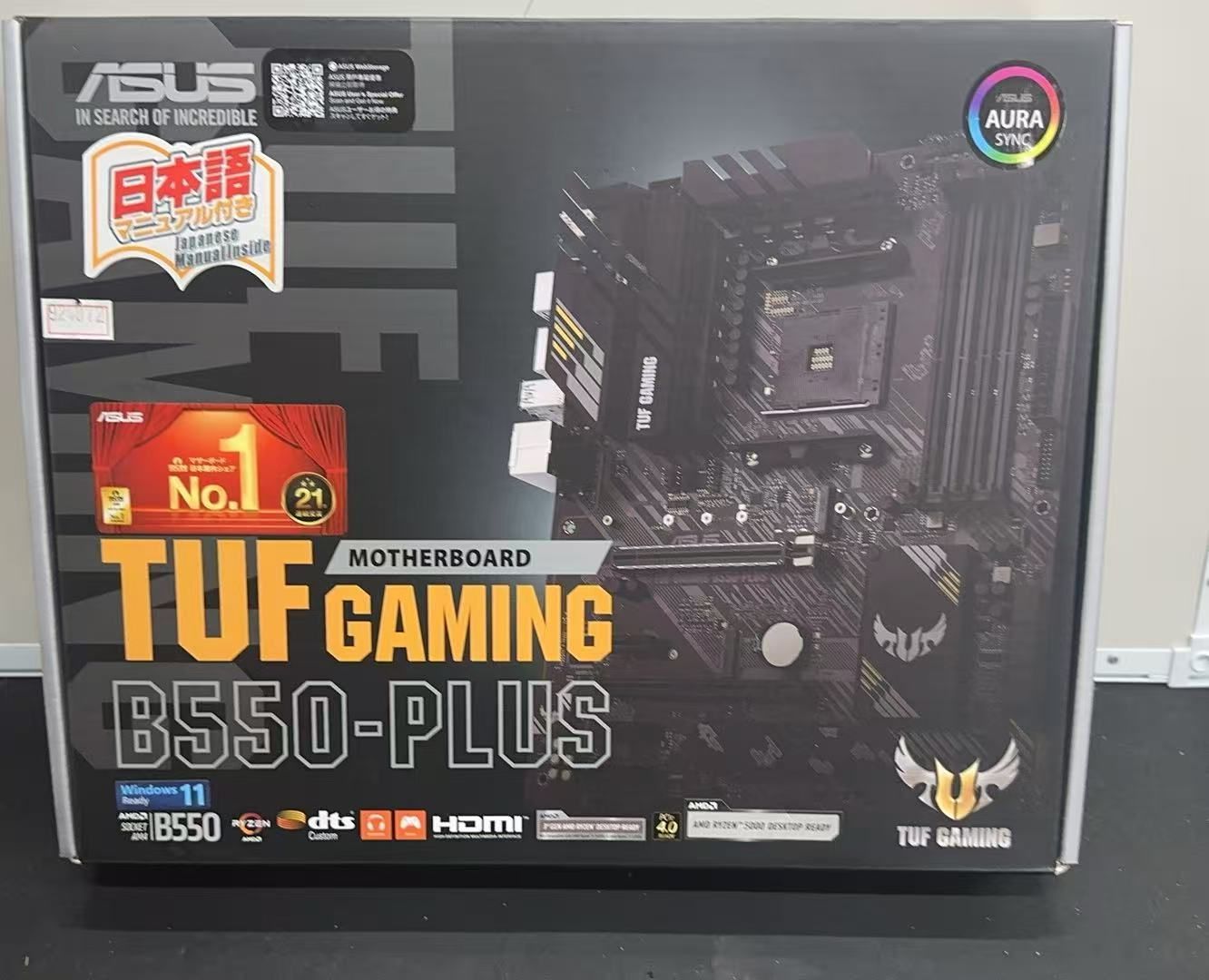 ASUS TUF GAMING B550-PLUS マザーボード AM4- メルカリ
