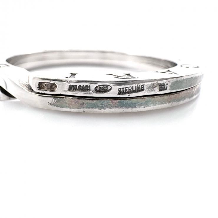 BVLGARI シルバー925 キーリング Ag925 鑑定済み 正規品 ブルガリ
