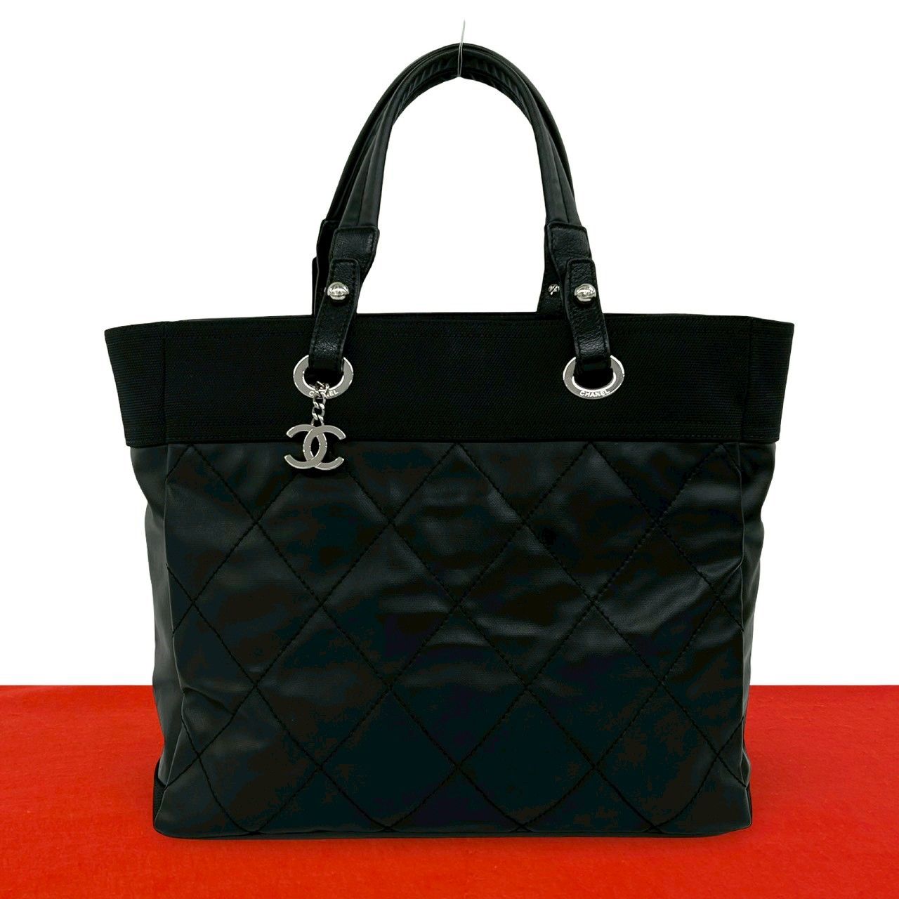 極 美品 シール有 16番台 CHANEL シャネル パリビアリッツ MM レザー