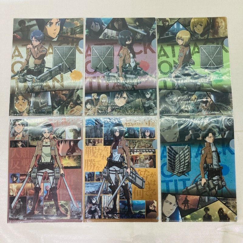 未開封品】【6点セット】進撃の巨人 ローソン限定 日清のどん兵衛