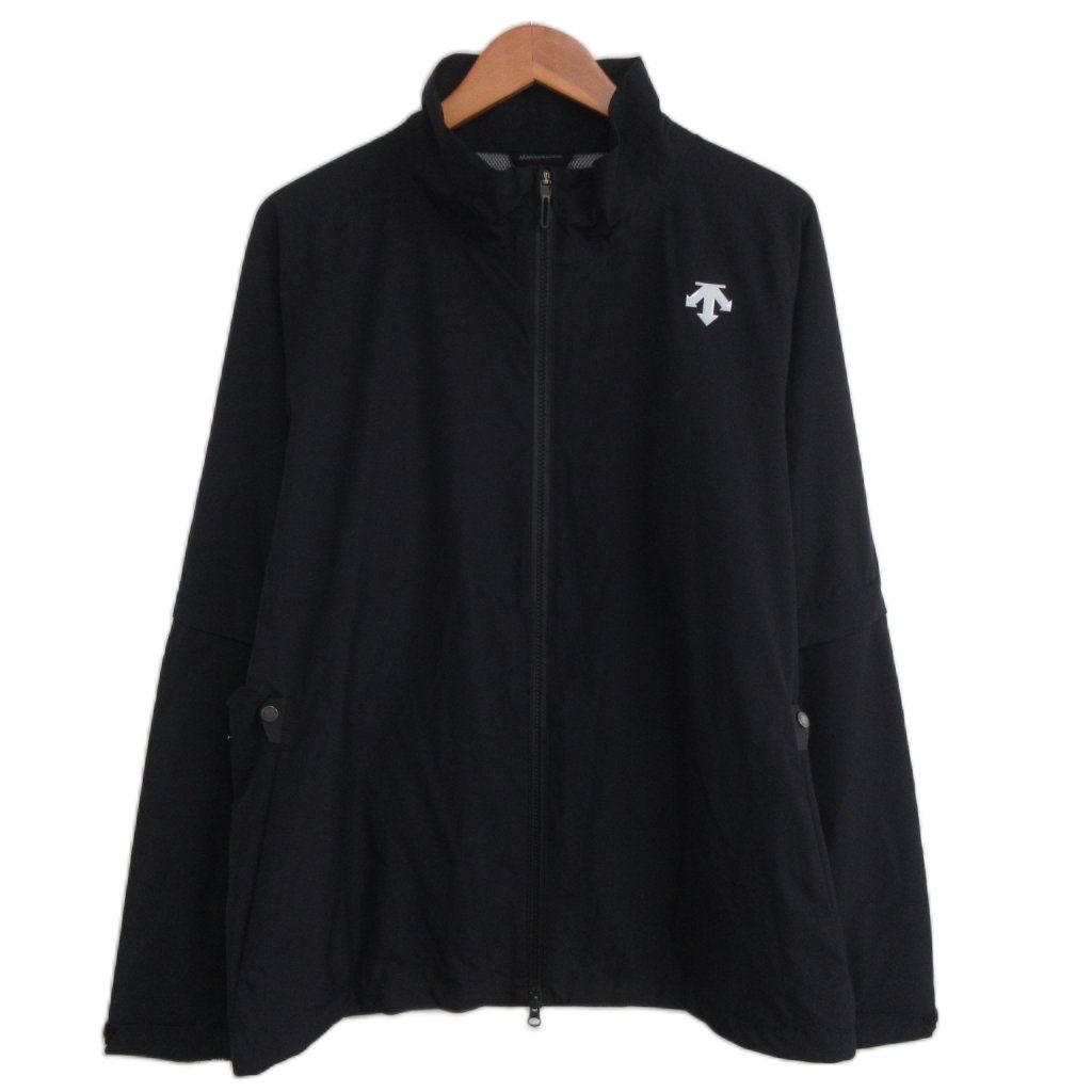 デサント DESCENTE ゴルフ 25SS レインジャケット ブルゾン DGMXJF00 L 黒 ブラック 8,066円