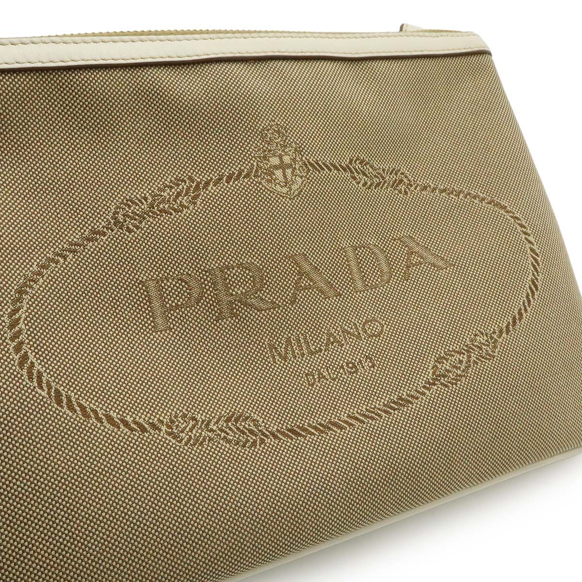 PRADA プラダ ロゴジャガード ショルダーバッグ ポシェット 2WAY