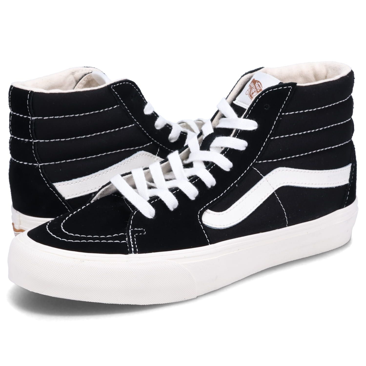 VANS ヴァンズ スケートハイ スニーカー メンズ ハイカット レディース バンズ SK8-HI VR3 VN0005UN1KP、ブラック/L